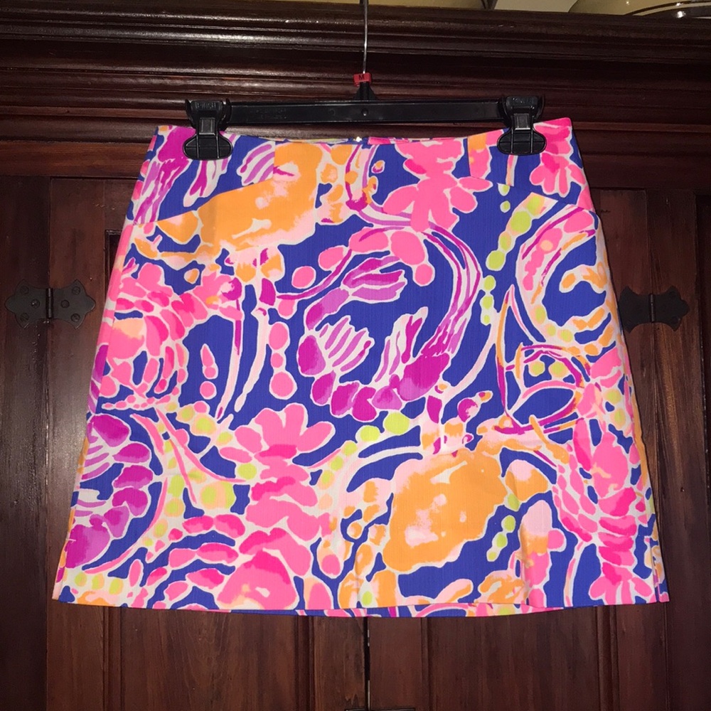Lilly Pulitzer marigold skort - Picture 2 of 8